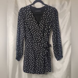 Abercrombie & Fitch wrap around romper dress